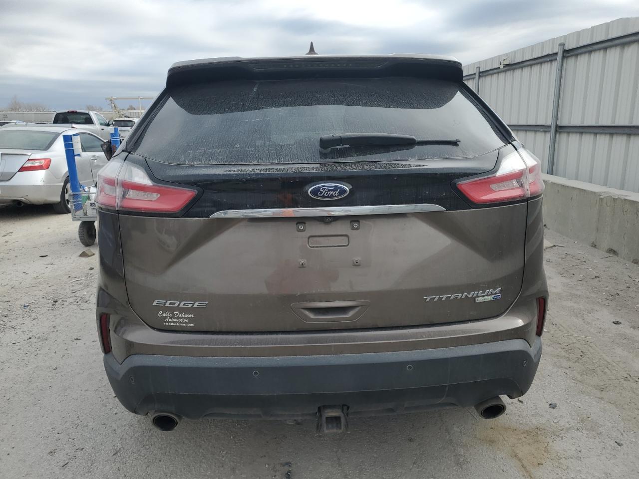 2019 Ford Edge Titanium VIN: 2FMPK4K97KBB56190 Lot: 93020255