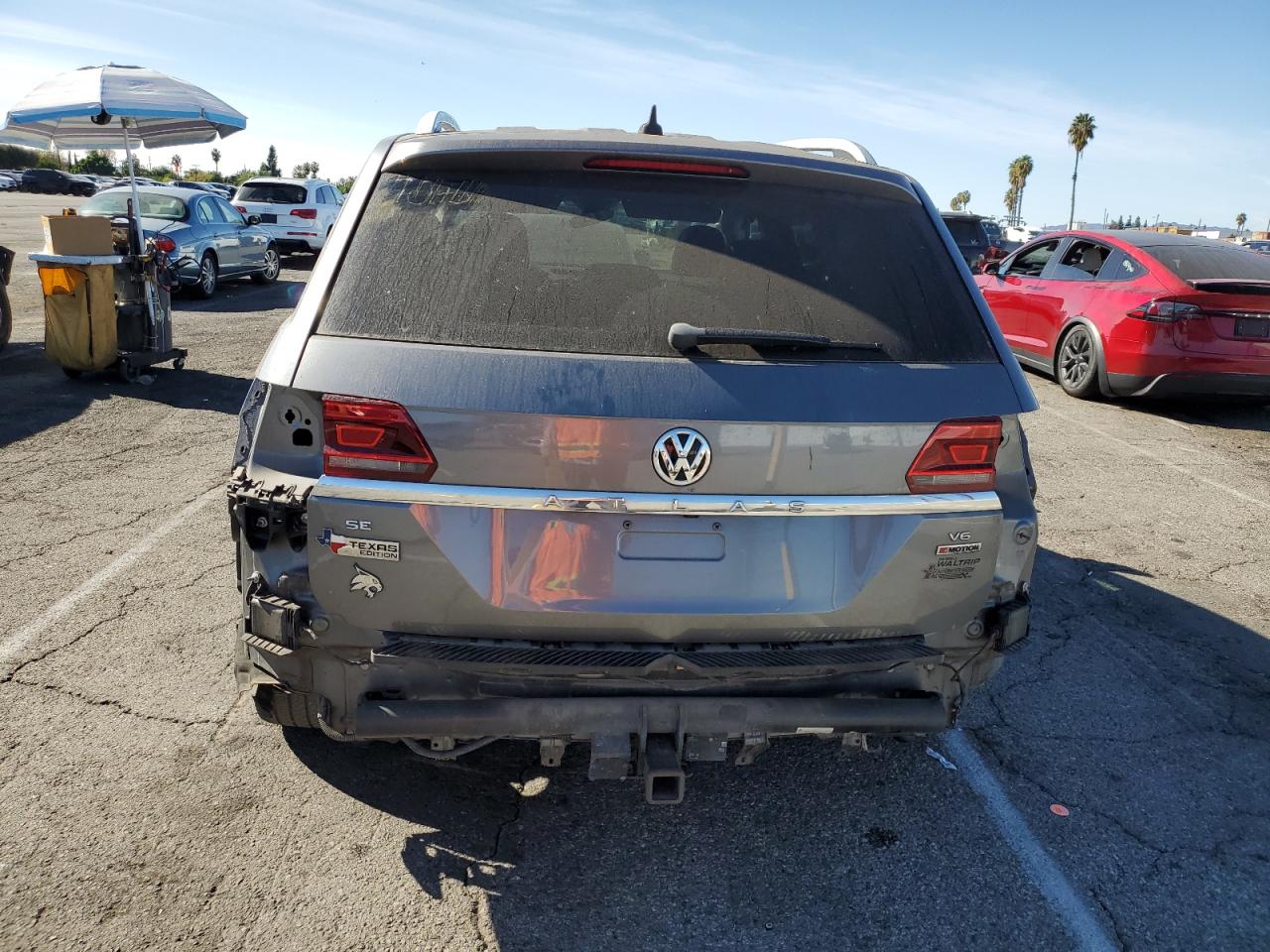 2019 Volkswagen Atlas Se VIN: 1V2UR2CA4KC571417 Lot: 90754415