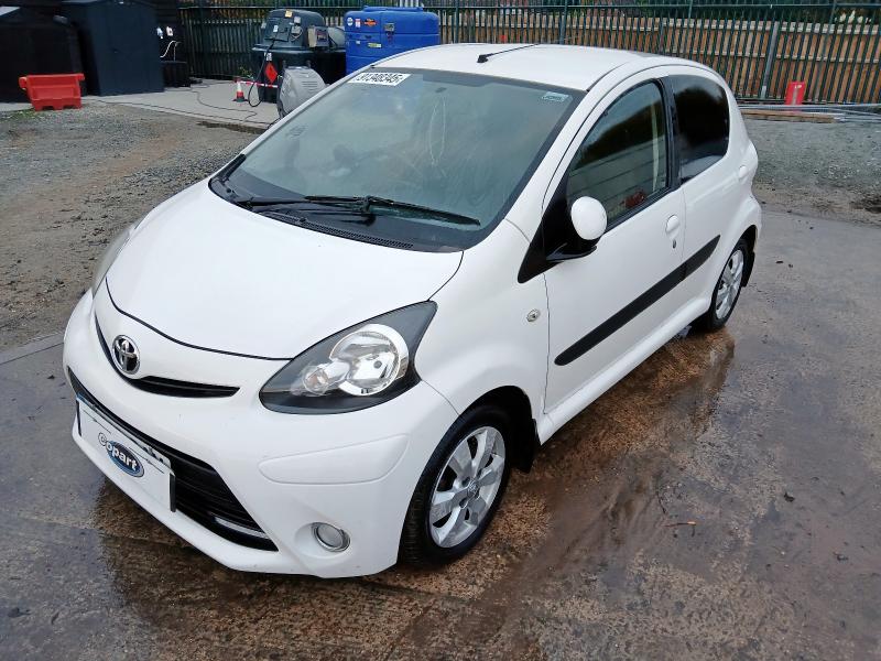 2013 TOYOTA AYGO 1.0 VVT-I FIRE 5DR [AC] for sale at Copart COLCHESTER