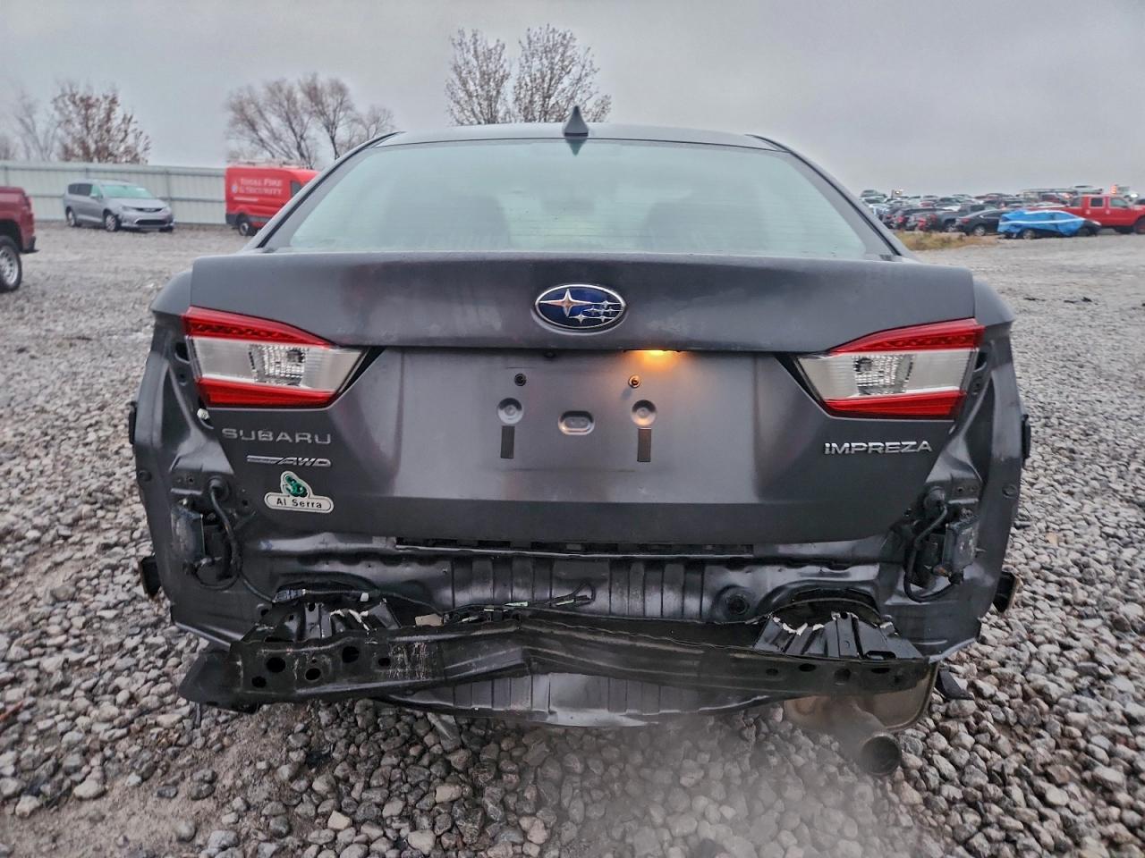 2019 Subaru Impreza Limited VIN: 4S3GKAU67K3610136 Lot: 93921635