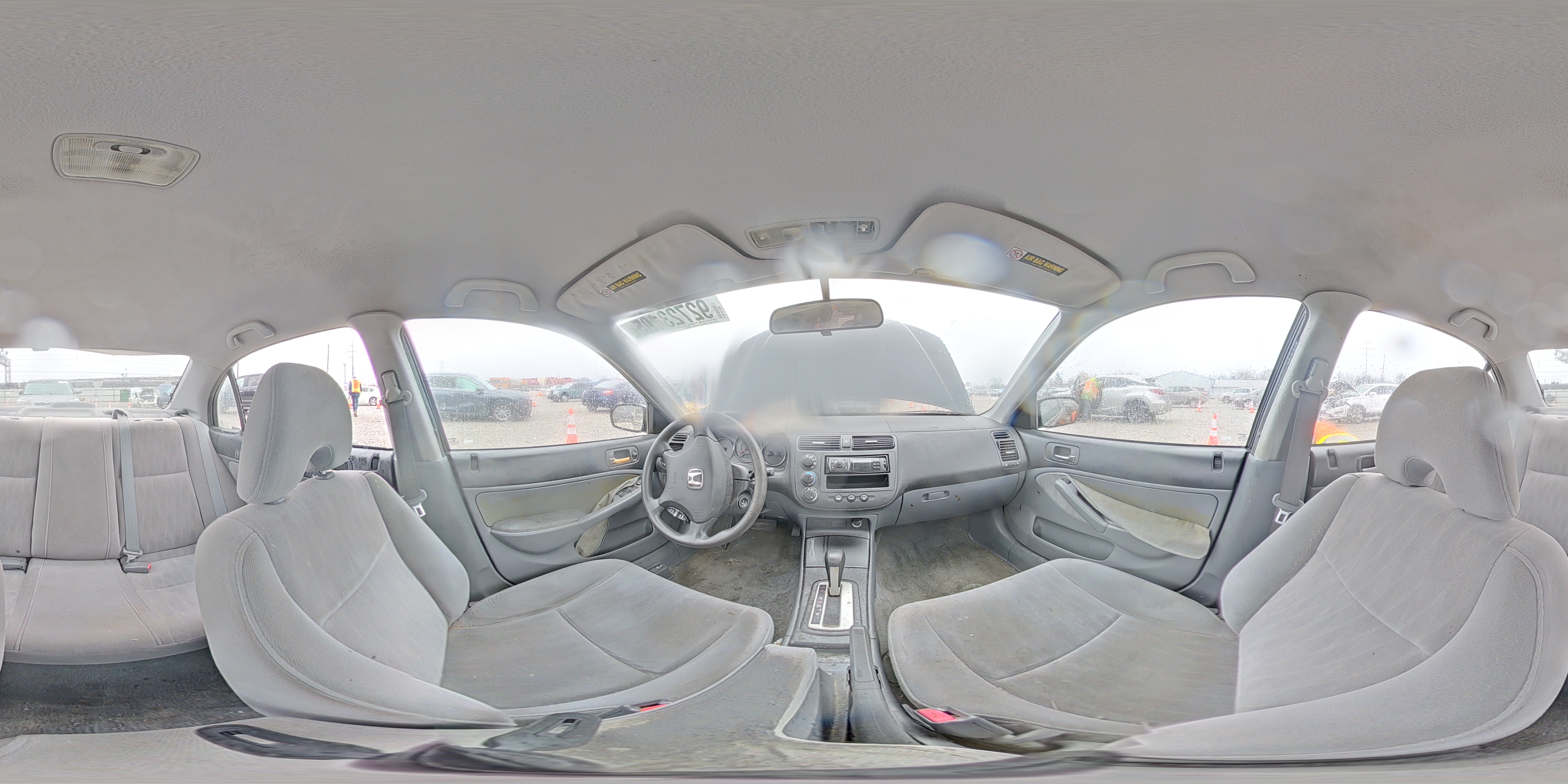 2003 Honda Civic Lx VIN: 1HGES16533L038285 Lot: 92723195