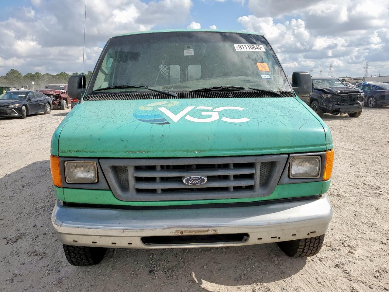 2006 Ford E250 Delivery Van VIN: 1FTNE24W06DB10534 Lot: 91116845