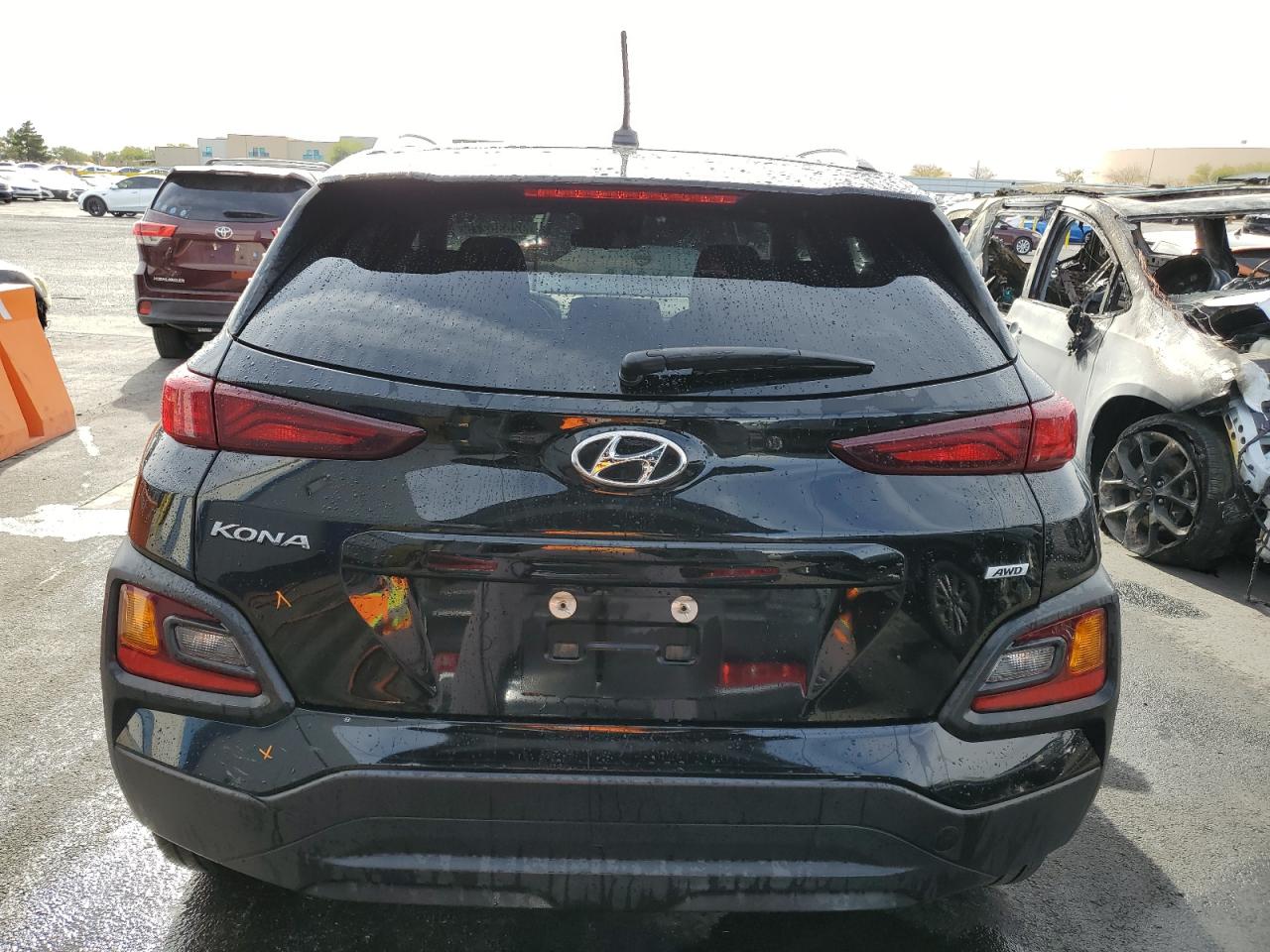 2021 Hyundai Kona Sel VIN: KM8K2CAA4MU706295 Lot: 92535275