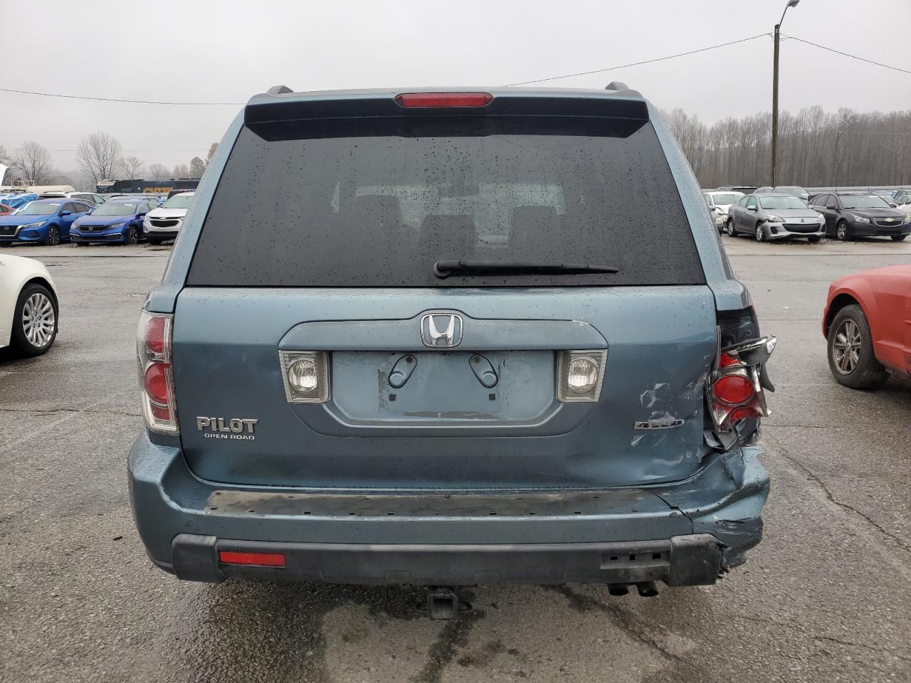 2006 Honda Pilot Ex VIN: 2HKYF18686H513072 Lot: 92655425