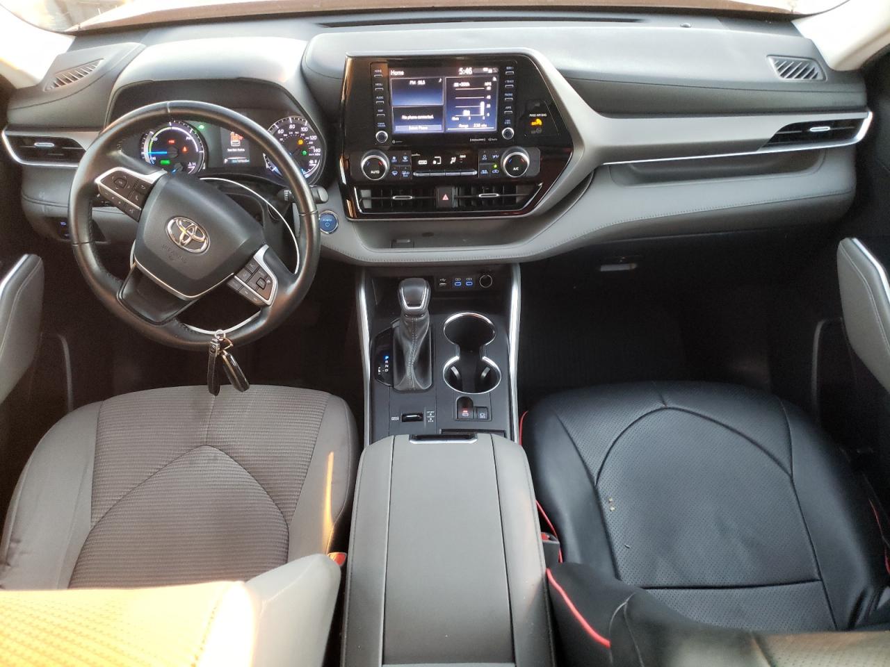 2022 Toyota Highlander Hybrid Le VIN: 5TDZARAH3NS514412 Lot: 91623185