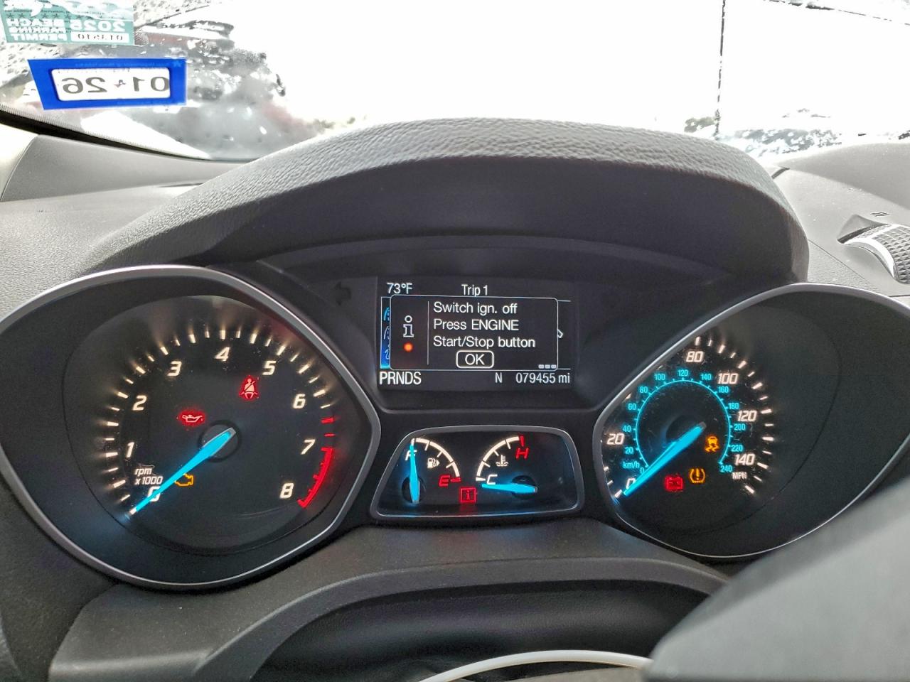 2015 Ford Escape Titanium VIN: 1FMCU0J90FUB31179 Lot: 93971925