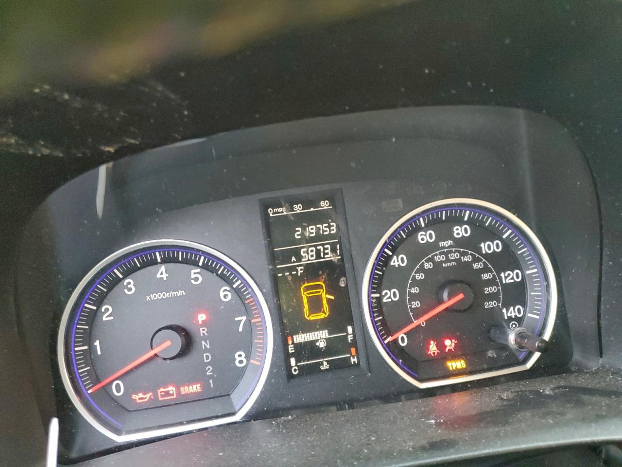 2008 Honda Cr-V Exl VIN: JHLRE38738C044549 Lot: 94475195