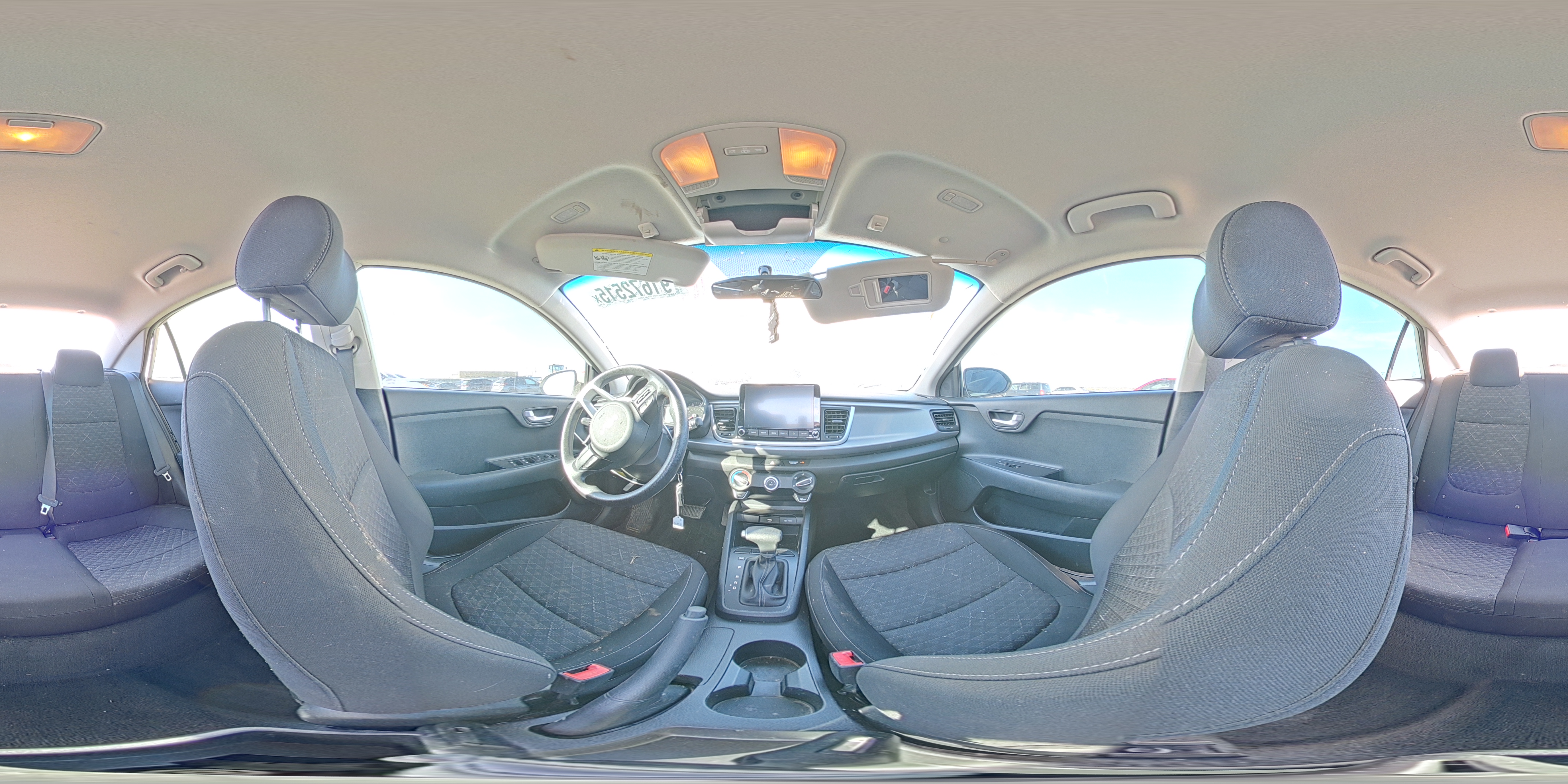 2022 Kia Rio Lx VIN: 3KPA24AD5NE503500 Lot: 91672515