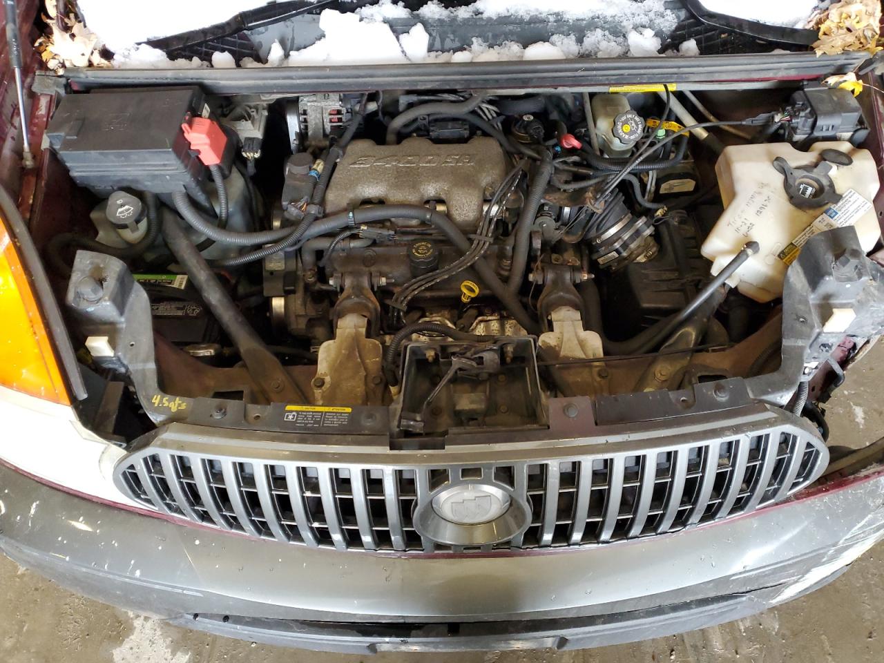 2002 Buick Rendezvous Cx VIN: 3G5DA03E02S518151 Lot: 93049615