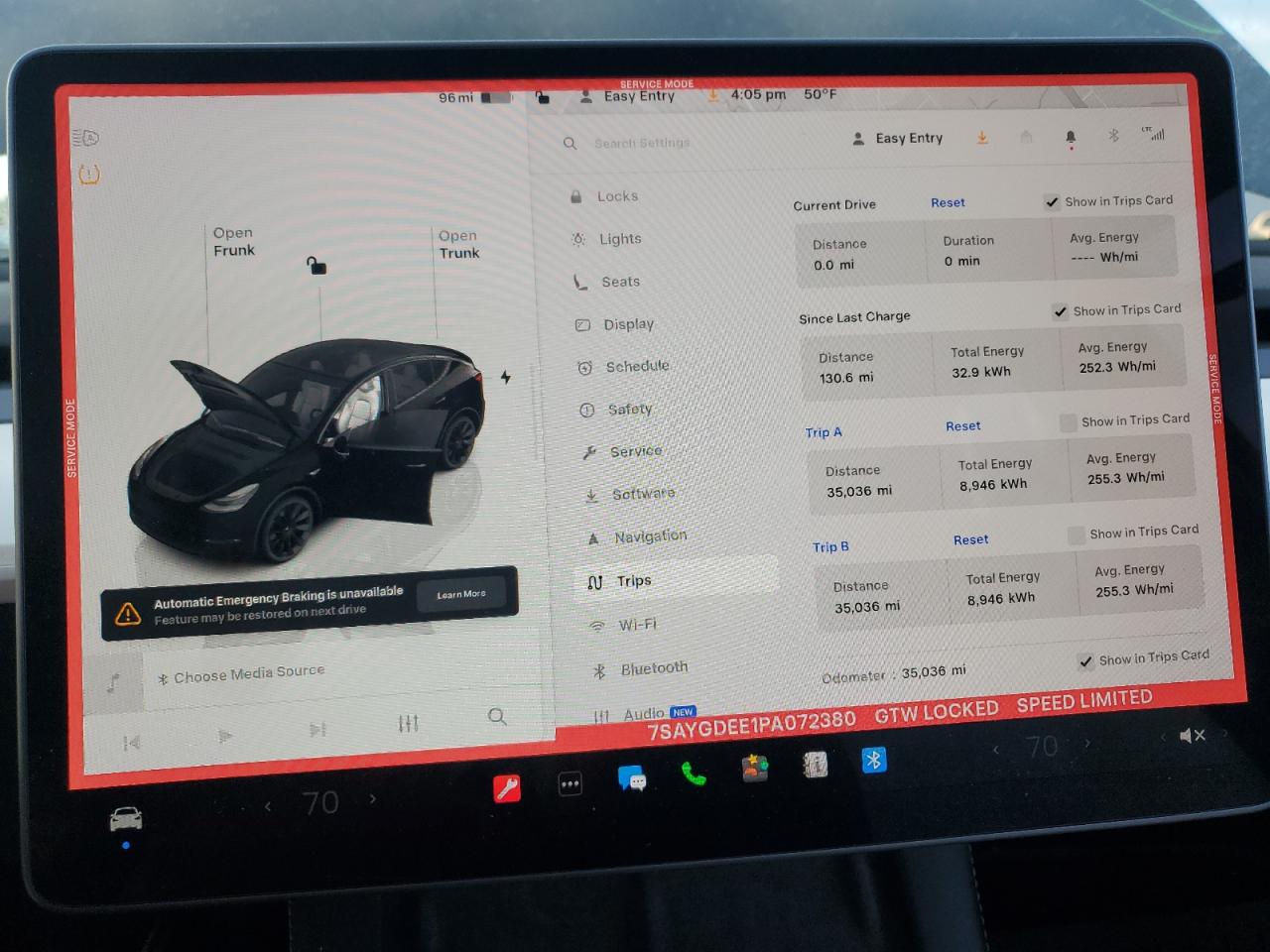 2023 Tesla Model Y VIN: 7SAYGDEE1PA072380 Lot: 91573815