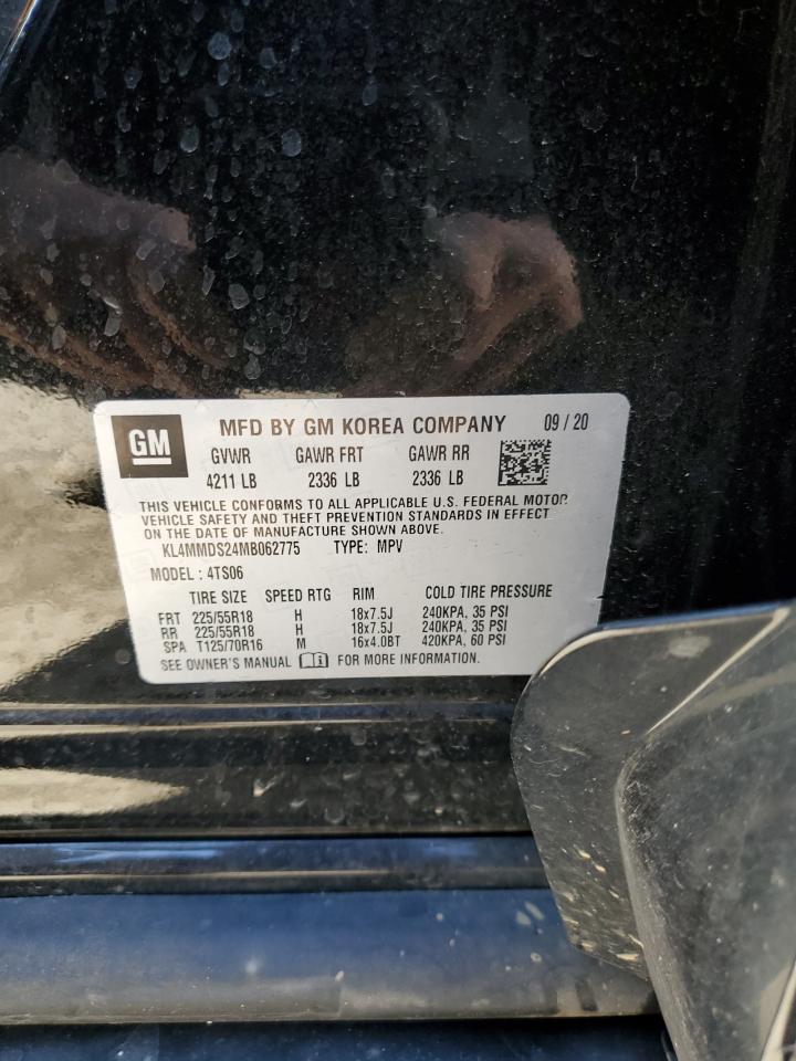 2021 Buick Encore Gx Select VIN: KL4MMDS24MB062775 Lot: 91992785