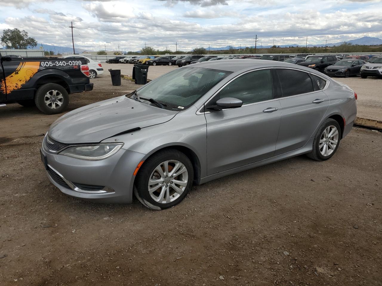 2015 Chrysler 200 Limited VIN: 1C3CCCAB7FN576271 Lot: 93319225