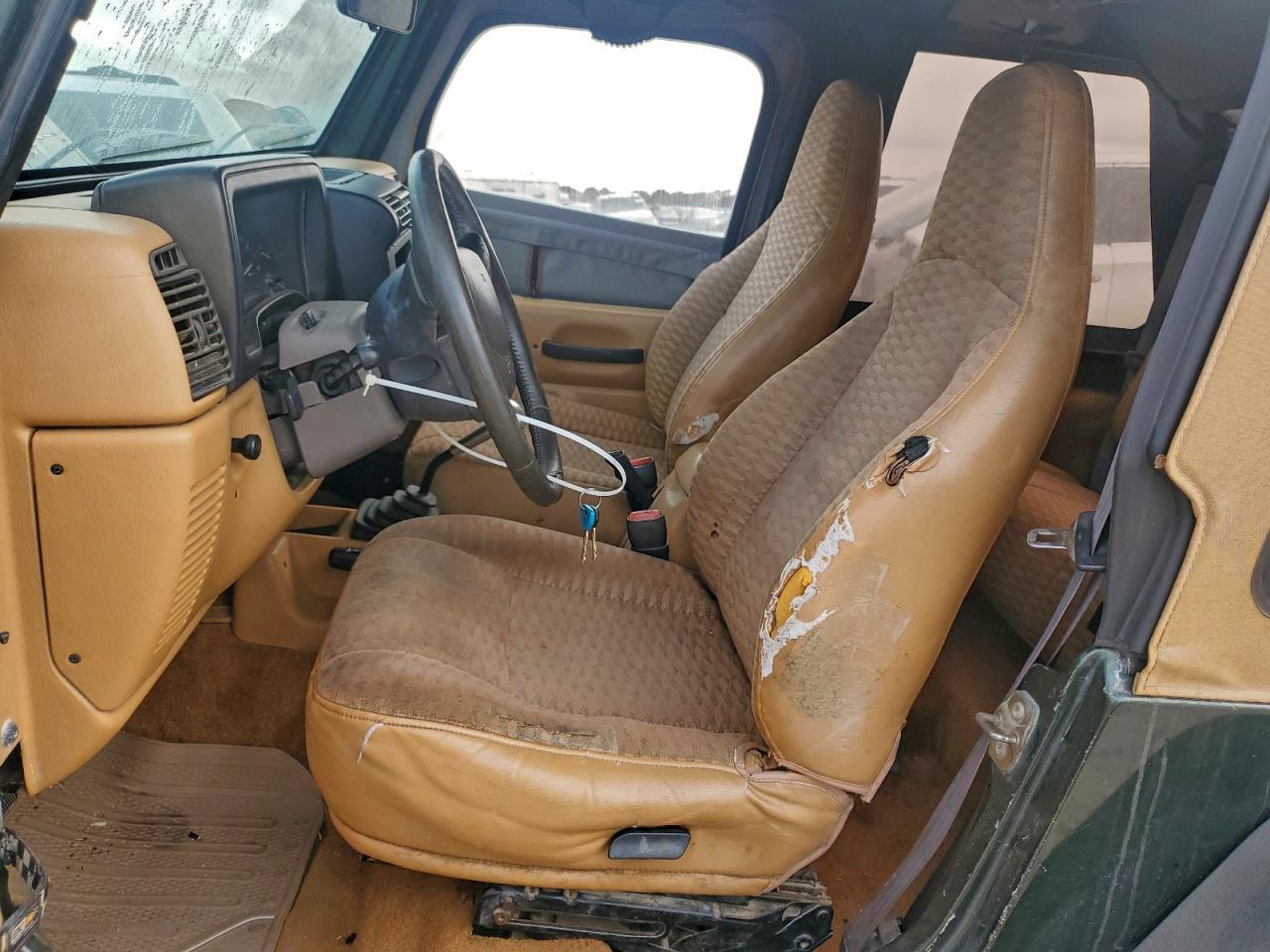 1998 Jeep Wrangler / Tj Sport VIN: 1J4FY19S2WP707866 Lot: 93644345