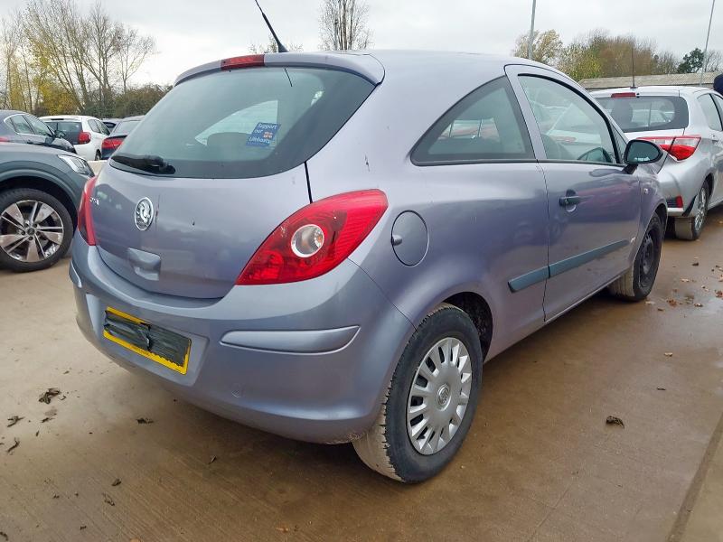 2007 VAUXHALL CORSA 1.0I 12V LIFE 3DR
