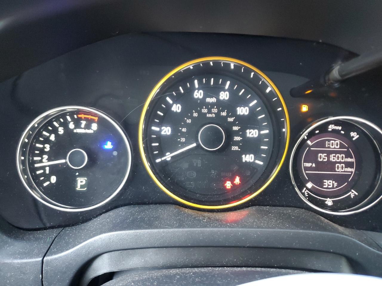 2019 Honda Hr-V Lx VIN: 3CZRU6H32KG724729 Lot: 91761105