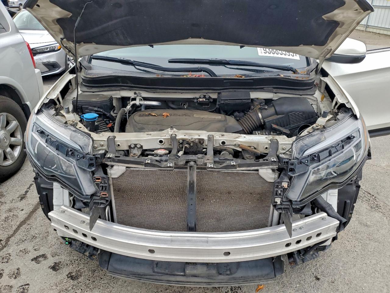 2017 Honda Pilot Exln VIN: 5FNYF6H79HB039284 Lot: 93885595