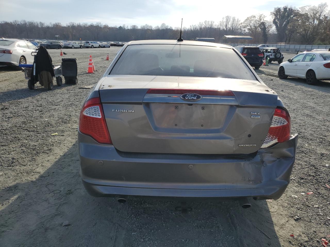 2011 Ford Fusion Sel VIN: 3FAHP0CG9BR230295 Lot: 93732215