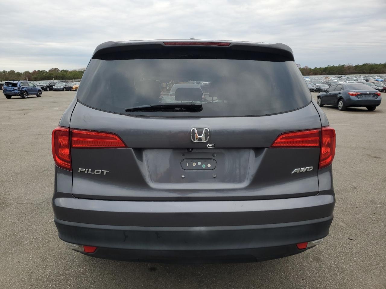 2016 Honda Pilot Exl VIN: 5FNYF6H50GB070887 Lot: 92139625