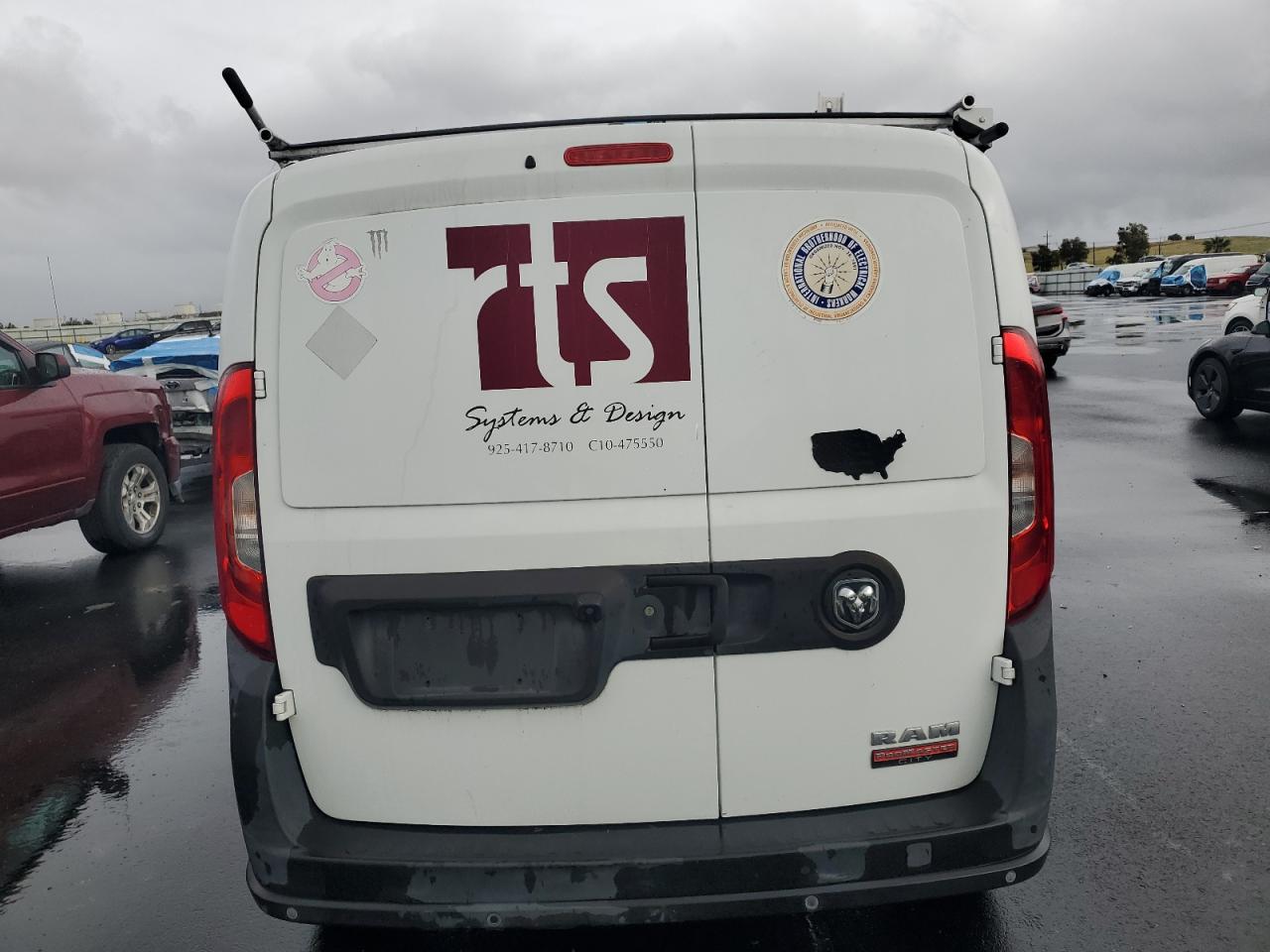 2017 Ram Promaster City VIN: ZFBERFAB8H6D64812 Lot: 92092875