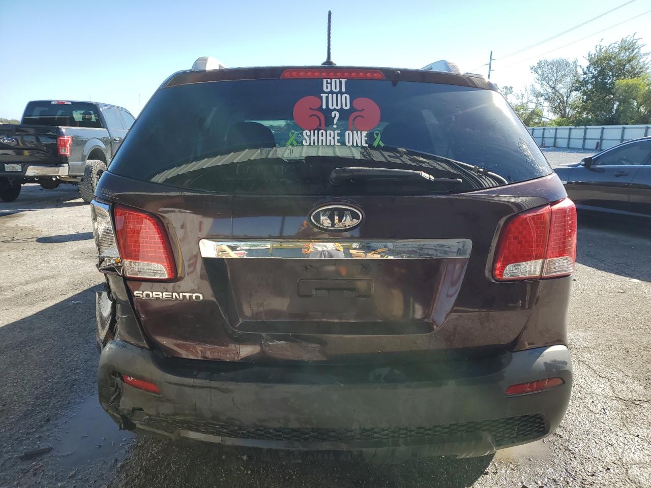 2012 Kia Sorento Base VIN: 5XYKT4A21CG250756 Lot: 92106215