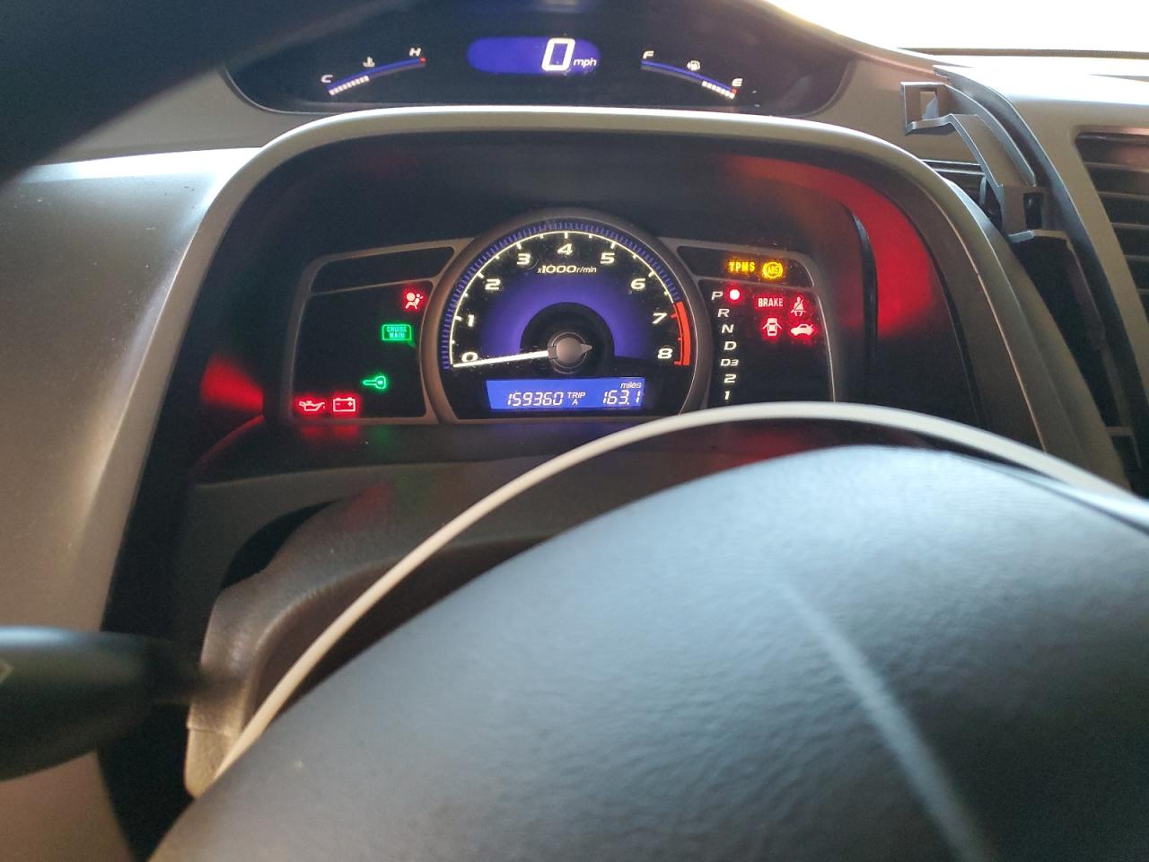 2008 Honda Civic Lx VIN: 1HGFA165X8L039819 Lot: 92172895