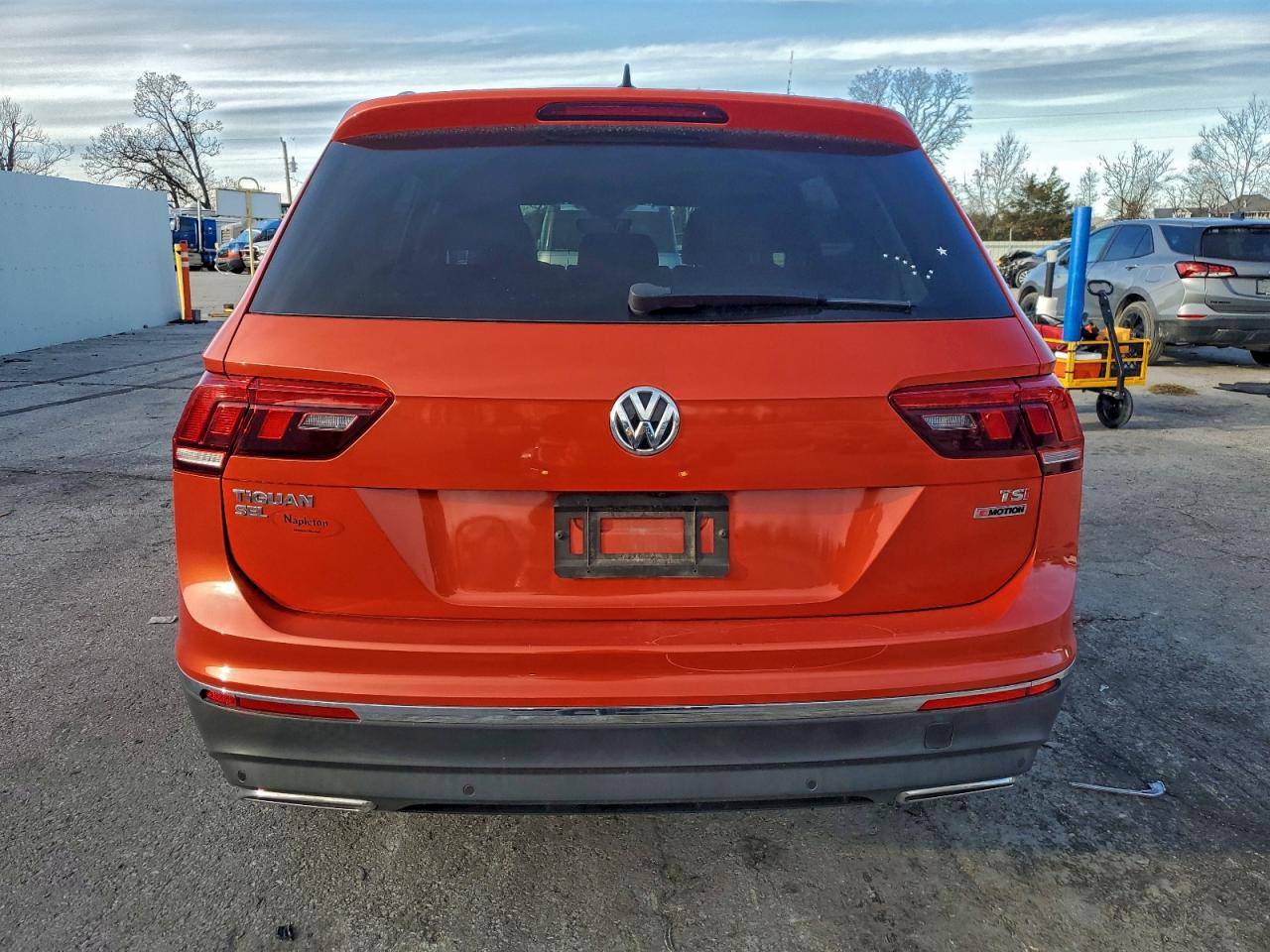 2018 Volkswagen Tiguan Sel Premium VIN: 3VV4B7AX3JM188500 Lot: 94392615