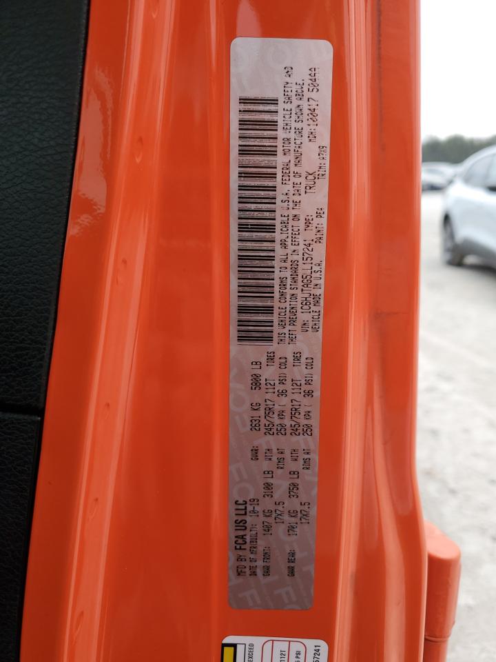 2020 Jeep Gladiator Sport VIN: 1C6HJTAG5LL157241 Lot: 93508655