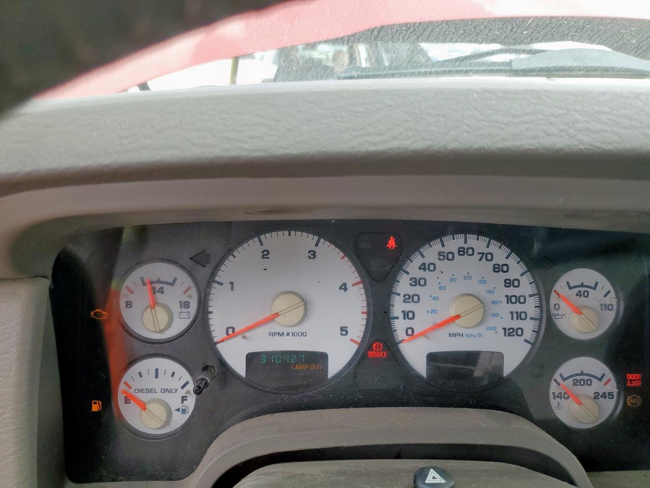 2004 Dodge Ram 2500 St VIN: 3D3KU28CX4G235666 Lot: 93041325