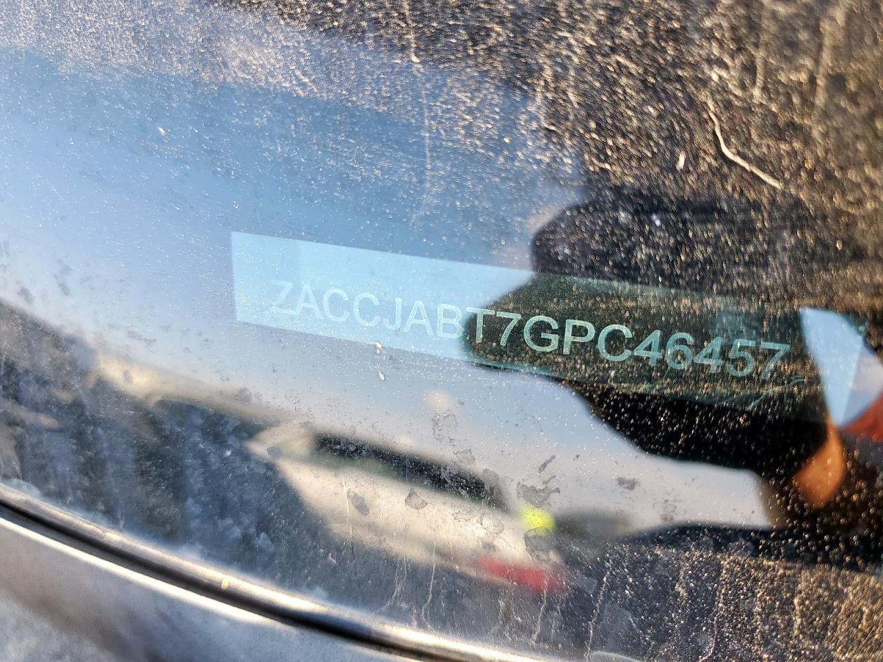 2016 Jeep Renegade Latitude VIN: ZACCJABT7GPC46457 Lot: 93383345