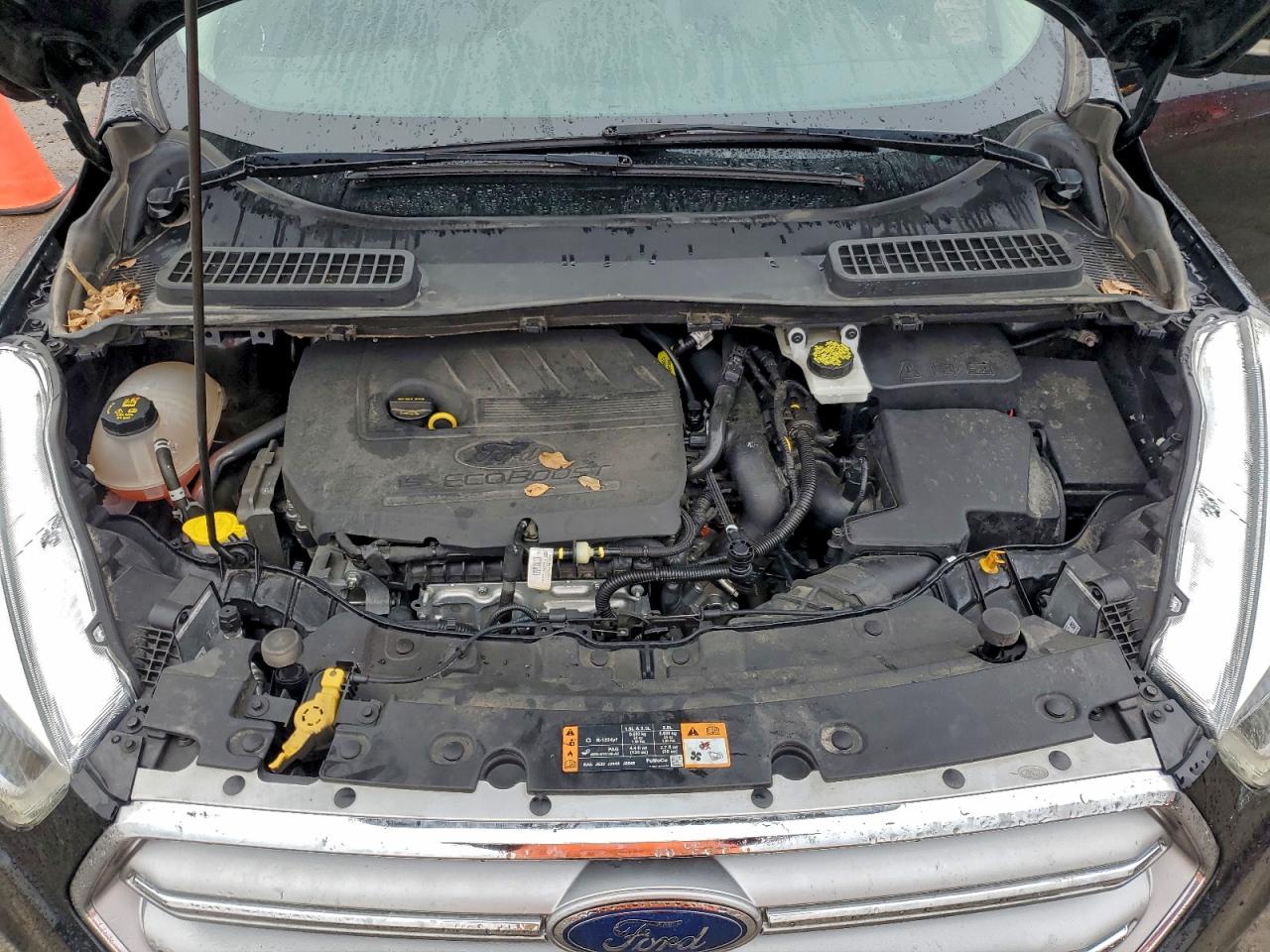 2017 Ford Escape Titanium VIN: 1FMCU0JD1HUD27834 Lot: 93720995