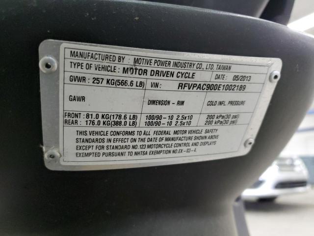 2014 GENUINE SCOOTER CO. BUDDY 170I  