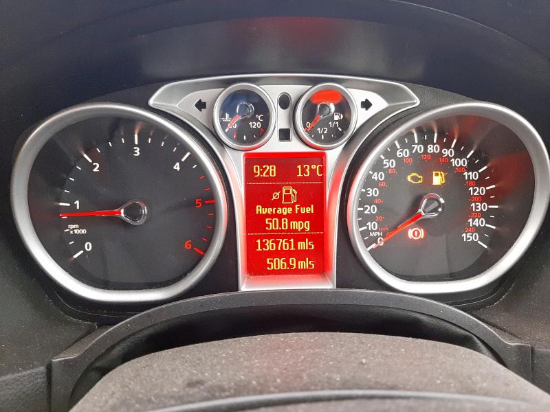 2011 FORD FOCUS 1.6 TDCI ZETEC 5DR [110] [DPF]