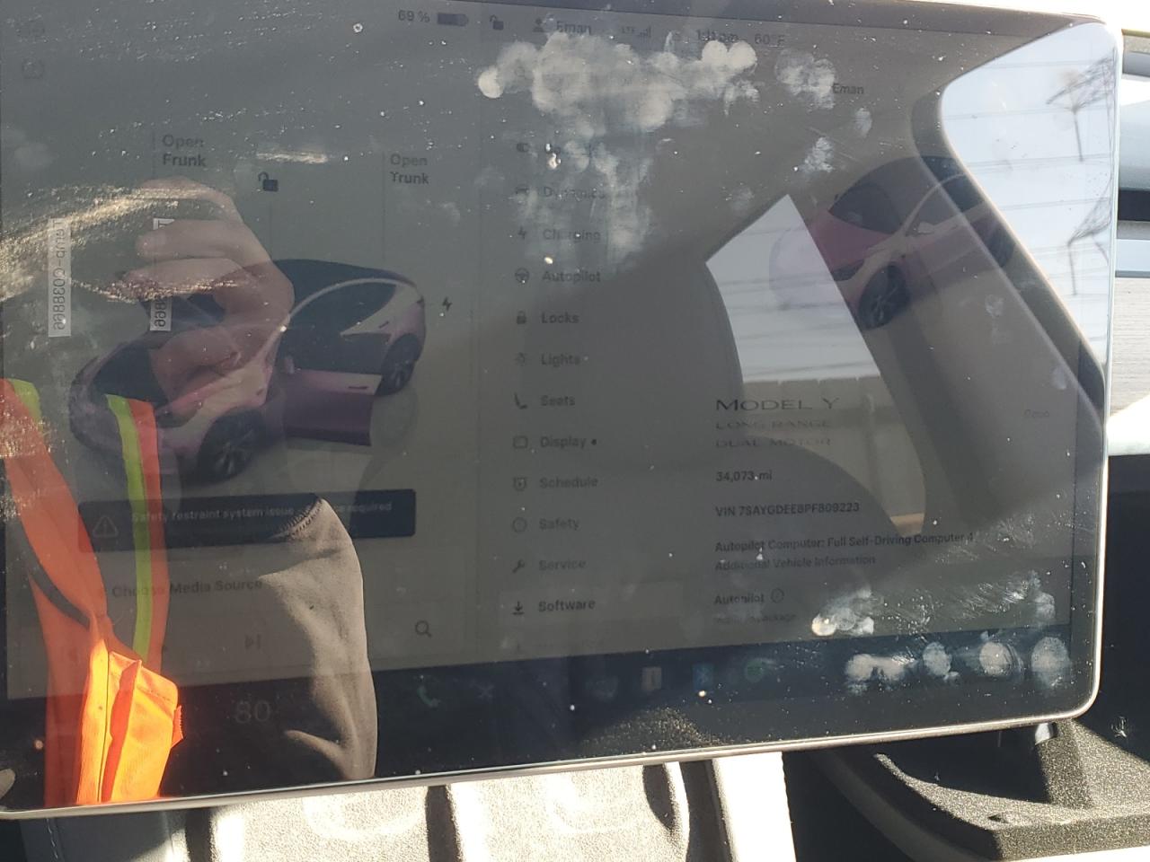 2023 Tesla Model Y VIN: 7SAYGDEE8PF809223 Lot: 85403895