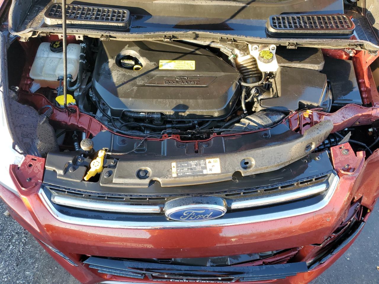 2014 Ford Escape Titanium VIN: 1FMCU0JX4EUA05730 Lot: 90598925