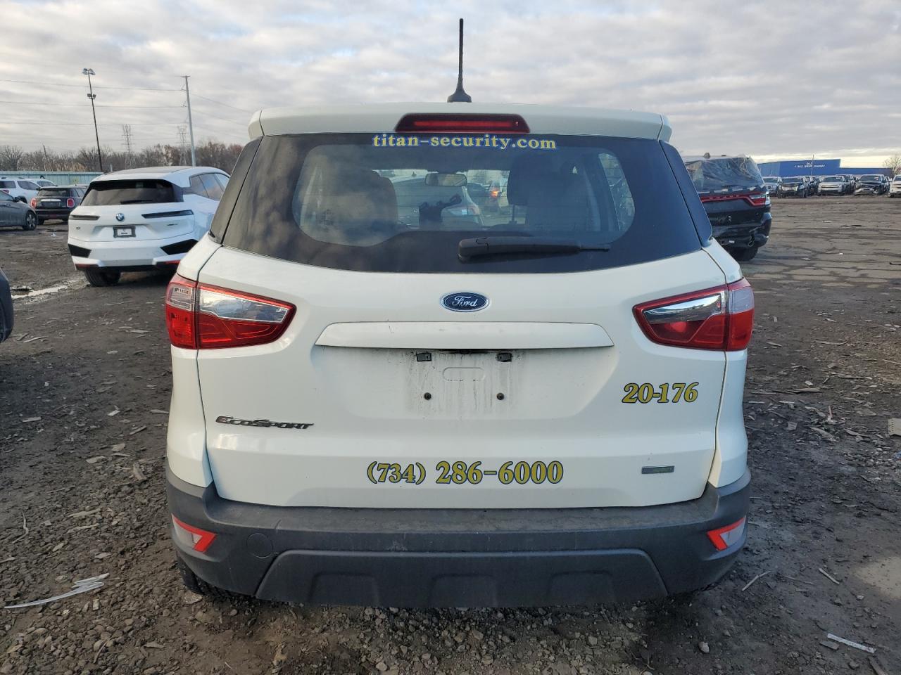 2020 Ford Ecosport S VIN: MAJ3S2FE5LC341716 Lot: 93292805