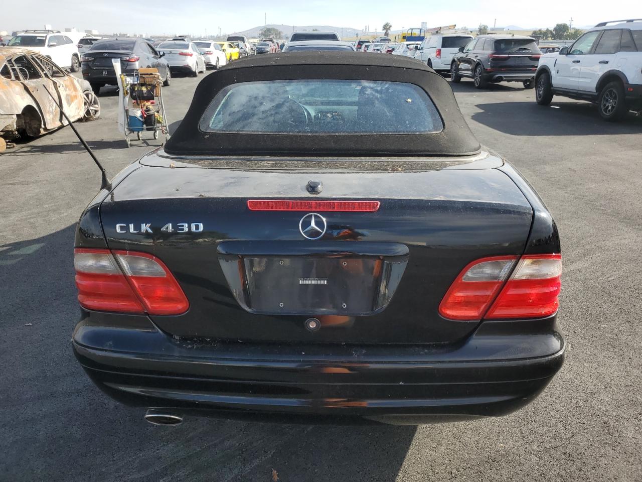 2001 Mercedes-Benz Clk 430 VIN: WDBLK70G21T081370 Lot: 92495155