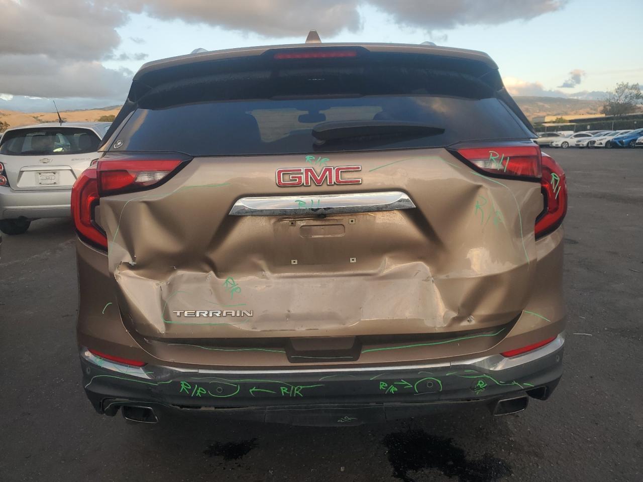 2018 GMC Terrain Slt VIN: 3GKALPEX2JL186241 Lot: 92306015