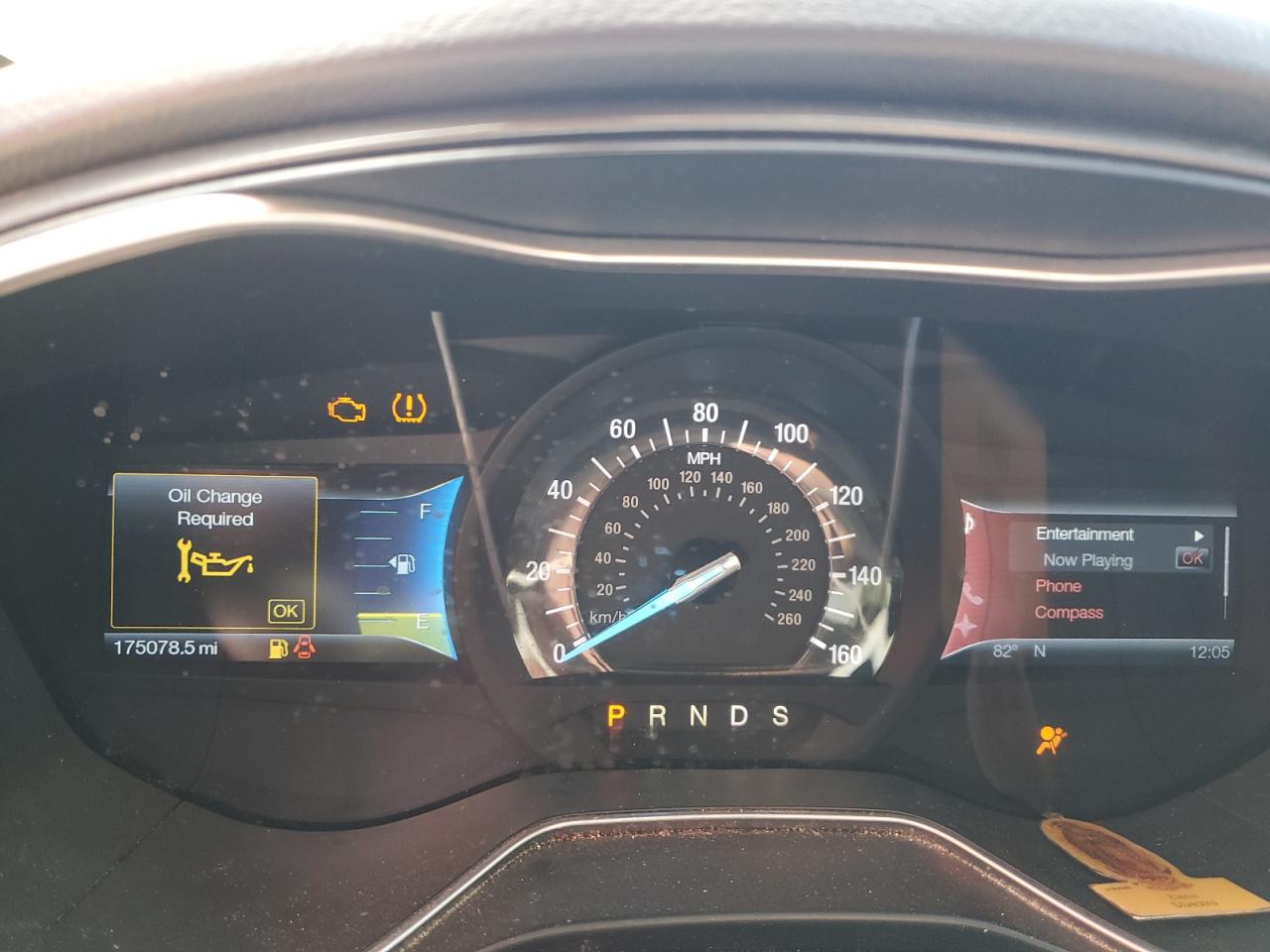 2014 Ford Fusion Titanium VIN: 3FA6P0K96ER382940 Lot: 91002935