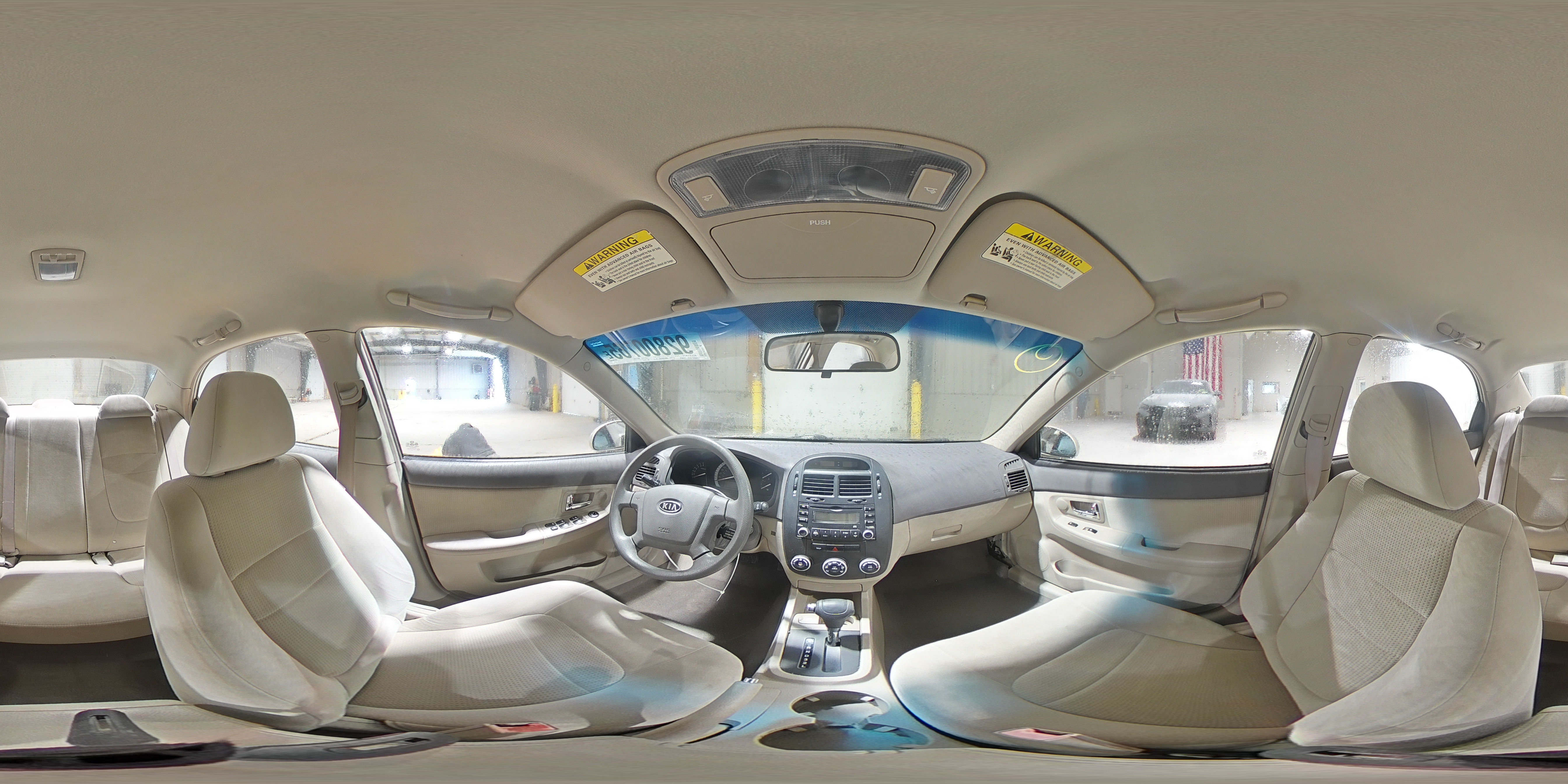 2007 Kia Spectra Ex VIN: KNAFE121075376442 Lot: 92800765