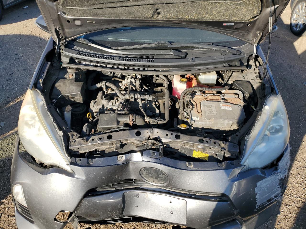 2012 Toyota Prius C VIN: JTDKDTB36C1019348 Lot: 92116255