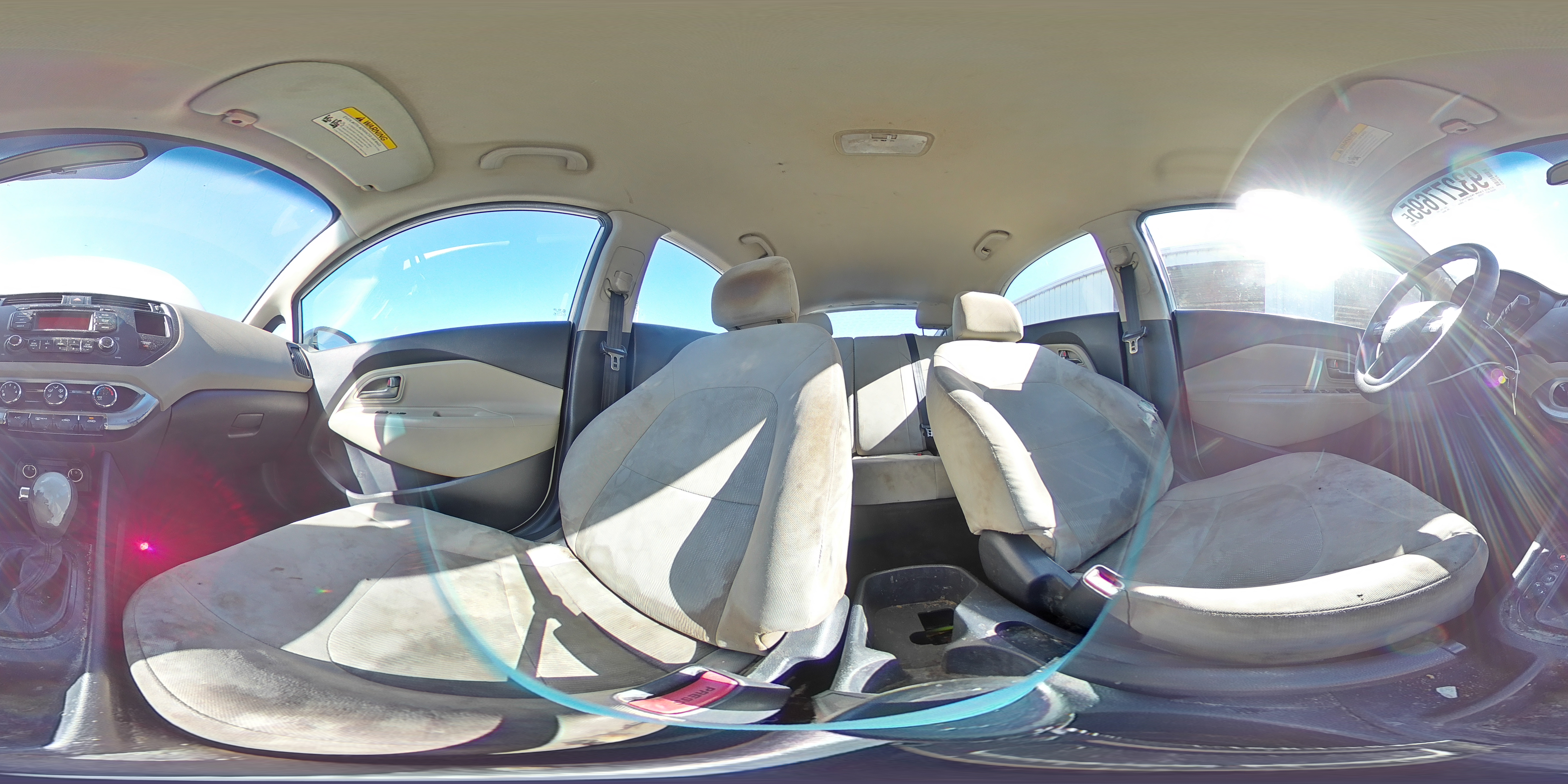 2012 Kia Rio Lx VIN: KNADM5A3XC6060653 Lot: 93277695