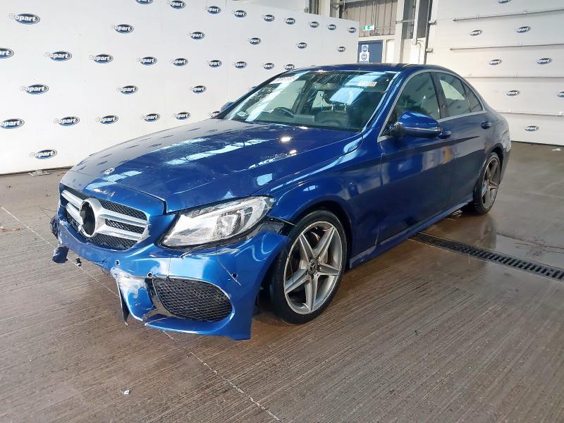 2018 MERCEDES-BENZ C CLASS C220D AMG LINE 4DR 9G-TRONIC for sale at Copart EAST KILBRIDE