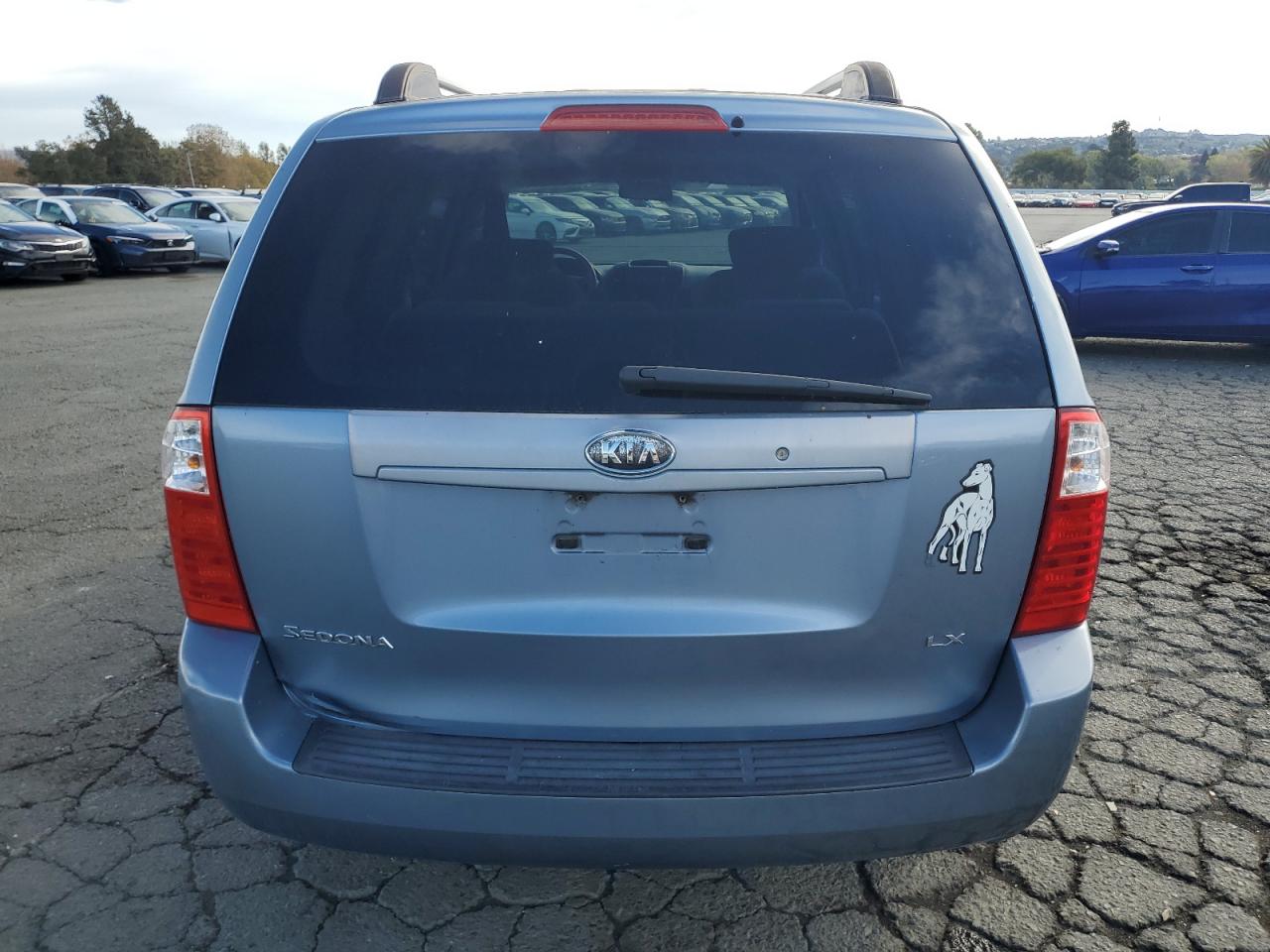 2008 Kia Sedona Ex VIN: KNDMB233986207752 Lot: 92447935