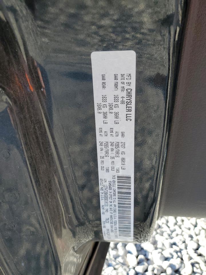 2008 Mitsubishi Raider Ls VIN: 1Z7HT28K68S610131 Lot: 93255405