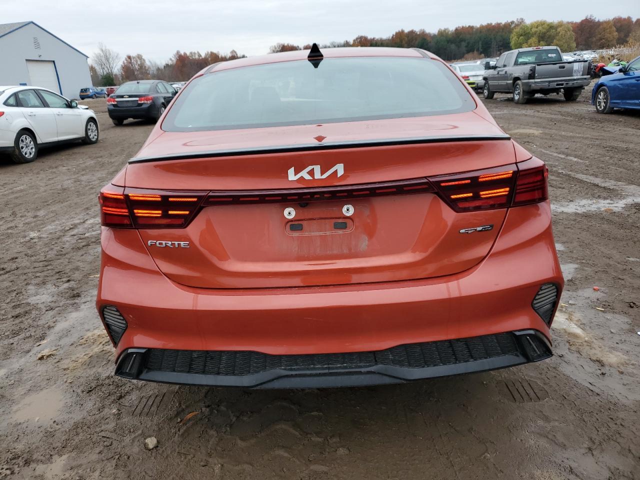 2022 Kia Forte Gt Line VIN: 3KPF54AD8NE434668 Lot: 92215935