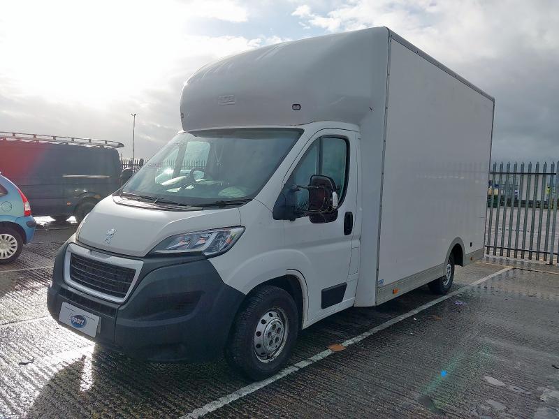 2020 PEUGEOT BOXER 2.2 BLUEHDI CHASSIS CAB 165PS PLUS for sale at Copart CHESTER