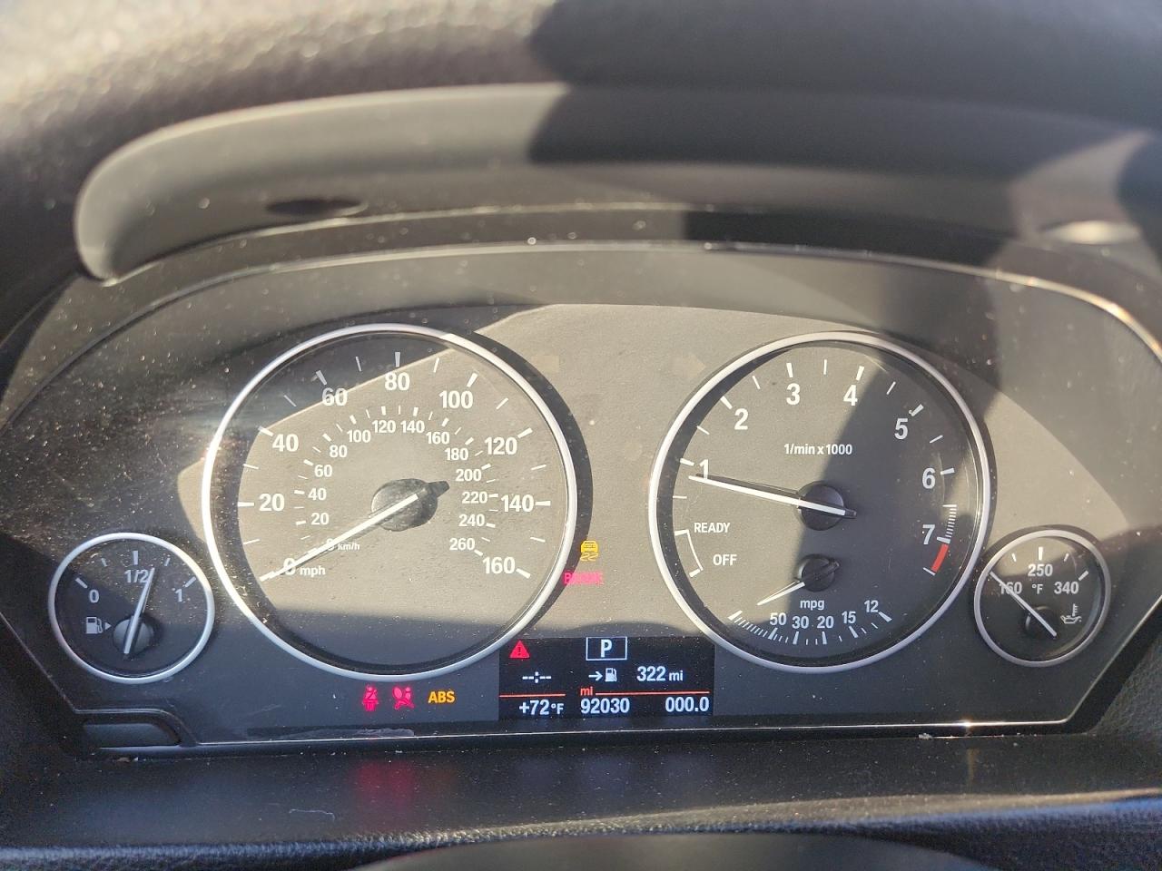 2015 BMW 320 I xDrive VIN: WBA3C3C58FK201913 Lot: 91359245