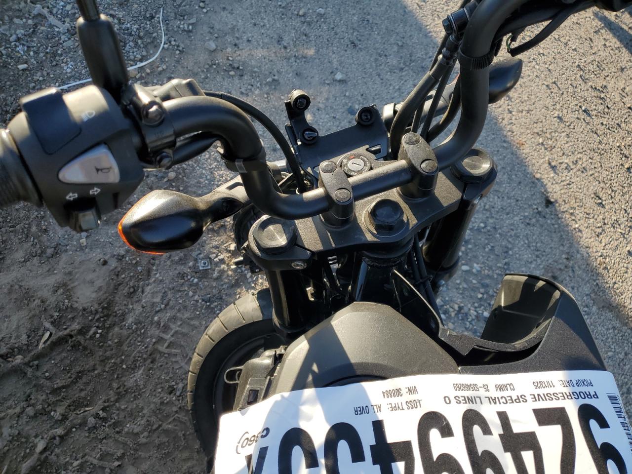 2025 Honda Grom 125 VIN: MLHJC9211S5308884 Lot: 92499455