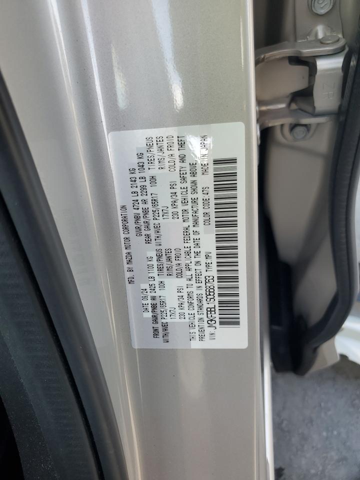 2025 Mazda Cx-5 Select VIN: JM3KFBBL1S0568763 Lot: 91321805