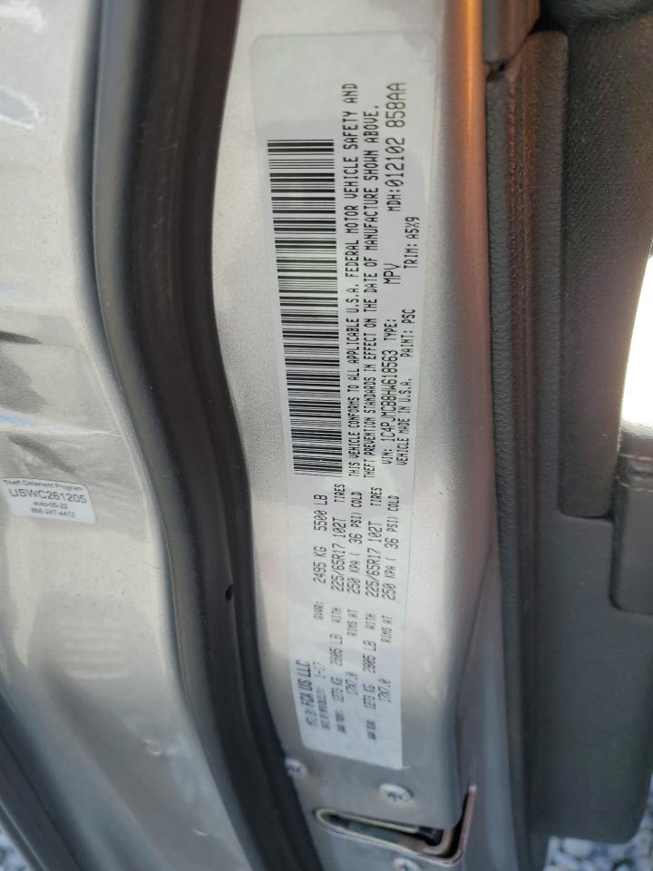 2017 Jeep Cherokee Latitude VIN: 1C4PJMCB8HW618563 Lot: 92250795